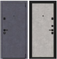 Дверь входная металлическая Porta M П50.П50 Graphite Art/Grey Art